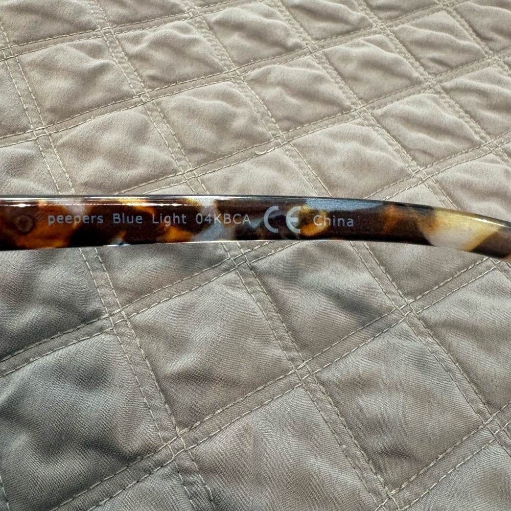 Peepers Blue Light Tortoise Shell Women's Glasses,+2.75 - Picture 4 of 5